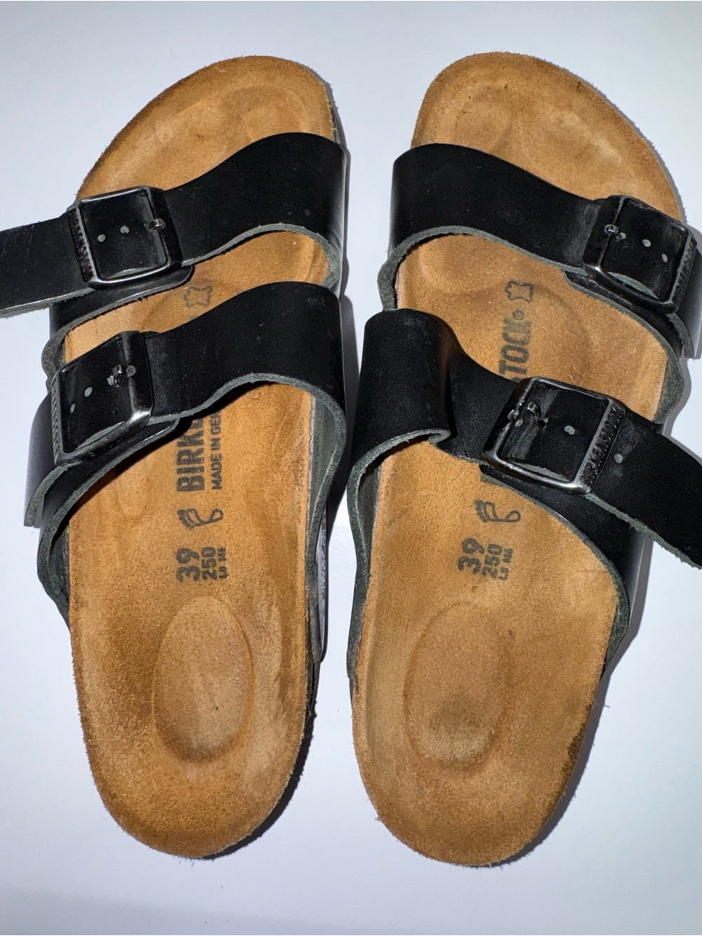 Birkenstock Womens Black Two-Strap Sandals - Picture 3 of 9